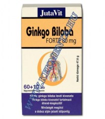 Ginkgo Biloba forte 80 mg, 70 db, JutaVit