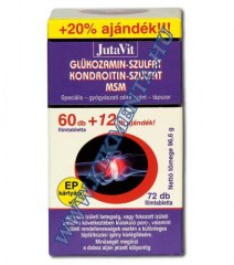 JutaVit Glükozamin+ Kondroitin+ MSM tabletta db mindössze Ft-ért az Egészségboltban!