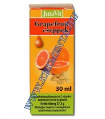 Grapefruit cseppek C-vitaminnal, 30 ml, JutaVit