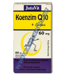 Koenzim Q10 + E-vitamin kapszula 60 db, JutaVit