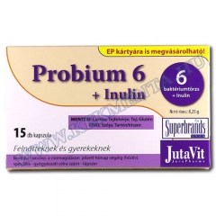 Probium 6 + Inulin kapszula 15 db, JutaVit
