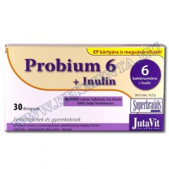 Probium 6 + Inulin kapszula 30 db, JutaVit