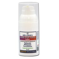   Kék Lukács Akne Stop Forte krém pattanás, furunkulus elleni kék krém 30 ml