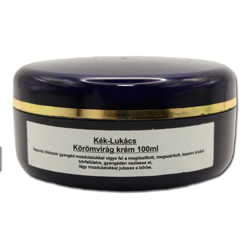 Kék Lukács Körömvirág krém igénybevett, gyulladt bőrre, bőrnyugtató krém 100 ml