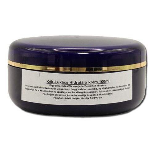 Kék Lukács Hidratáló krém Shea vajjal és Ricinus olajjal száraz bőr ellen 100 ml