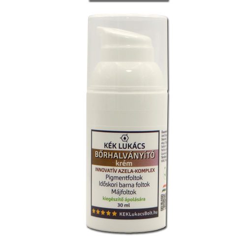 Kék Lukács Bőrhalványító krém pigmentfolt, májfolt ellen 30 ml