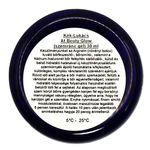 Kék Lukács At Beauty Glow szemránc gél növényi botox ránctalanító 30 ml