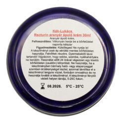   Kék Lukács Recturin krém aranyér és szövődményei ellen 30 ml