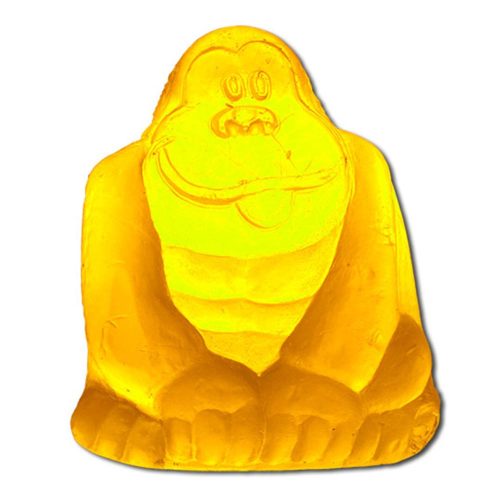 Kék Lukács kézműves szappan Gorilla figura, gorilla szappan 110 g