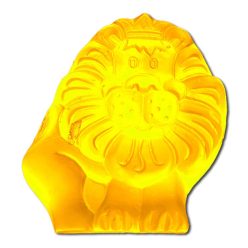   Kék Lukács kézműves szappan Oroszlán figura, oroszlán szappan 110 g