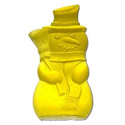   Kék Lukács kézműves szappan Hóember figura, hóember szappan 90 g