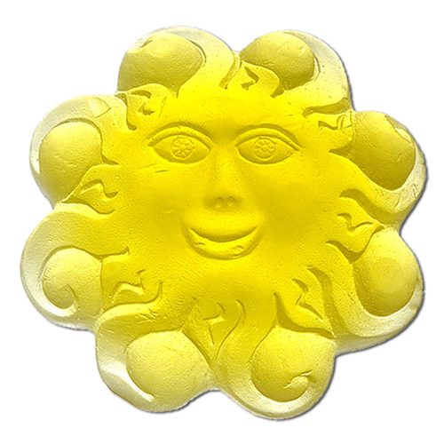 Kék Lukács kézműves szappan Napocska figura, napocska szappan 90 g