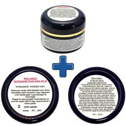   Kék Lukács Prémium Arckontúr forte csomag: Intenzív Arcfeszesítő forte + Prémium At Beauty Nappali + Prémium Szemráncgél