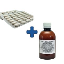   Kék Lukács Torokvédő csomag - hangszál, torok, fogíny: Bosalys szopogató tabletta + Vita Sept szájöblítő